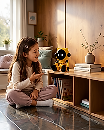Yapay Zeka Çocuk Robotu Türkçe İngilizce Ders Destekli UCZZYAPAYZEKAROBOT-4