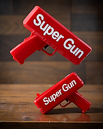 Para Fırlatma Tabancası Çocuklara Özel Kırmızı XXUUCZZZSUPERGUN-1
