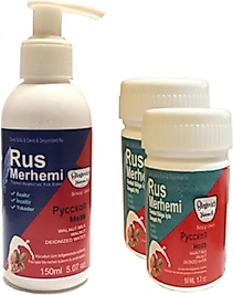 OLEGOVİCH MEDİCİNE TÜY DÖKÜCÜ AZALTICI RUS MERHEMİ 150 ML 1 ADET + GENİTAL BÖLGE MERHEMİ 50 ML 2 ADET