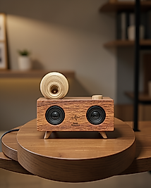 Çift Hoparlörlü Bluetooth Gramofon Speaker XUCZZZB6SPEAKER