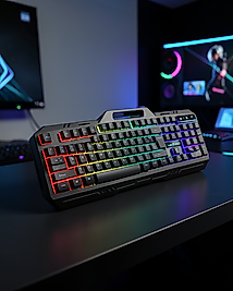 Işıklı Mekanik Gaming Klavye ve Fare Seti UUCZZZPG8018KLAVYEEEEE1