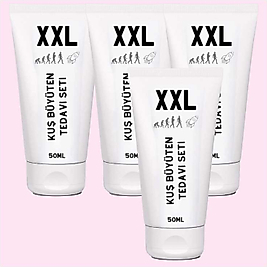 KUŞ BÜYÜTMEYE KREM 4 ADET ERKEKLERE ÖZEL ENİNE-BOYUNA-HACMİNE PE.NİSMASAJ BAKIMKREMİ 50 ML