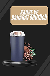 Dayanıklı Paslanmaz Çelik Kolay Kullanım Kahve Ve Baharat Öğütücü