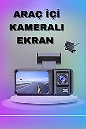 3 Kamera Araç İçi DVR Kaydedici 1080P UUCZZZDVRARAÇİÇİKAMERAAA1
