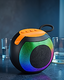 Bluetooth Hoparlör 1200mAh Pil 8 Saat Süre RGB Aydınlatmalı UCZZZP62SPEAKER-8