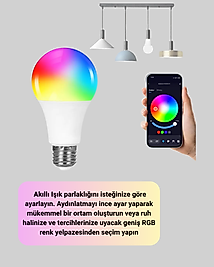 Akıllı LED Ampul RGBW Teknolojili XUCZZZRGBLAMBAAAA-3