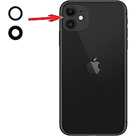 iPhone 11 Kamera Camı Lensi Seti