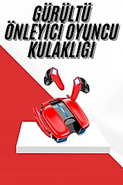 Oyuncu Kulaklığı Gamer Kulaklık ANC Özelliği RGB Işıklı K68 Bluetooth Kulaklık