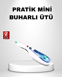 Buharlı El Ütüsü  Hızlı Isınan, Koku Giderici, Taşınabilir