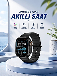 Akıllı Saat Bluetooth Bağlantılı NFC ve GPS Uyumlu Nabız Ölçer Sesli Görüşme