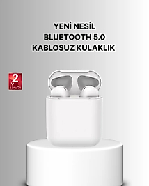 Dokunmatik Kontrollü 2. Nesil Bluetooth 5.0 Uzun Pil Ömürlü Kulaklık