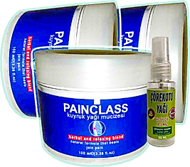 PAİNCLASS 3AD AĞ RIYAN YERLERE KUYRUK YAĞI KREMİ + 30 ML ÇÖREK OTU AGRİYAĞI