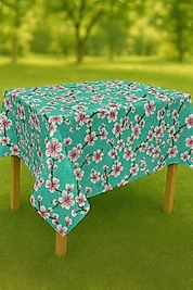 Masa Örtüsü & Piknik Örtsü -Raşel Kumaş 120 cm X 160 cm -Çiçek Desenli