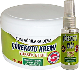 PLAYBOY ÇÖREK OTLU BAKIM KREMİ CRK:005 200 ML GREEN BOX RELAX  BÜYÜK BOY İLE YANINDA 30 ML ÇÖREK OTU YAĞI