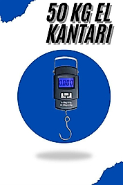Dijital El Terazisi 50 Kg Kapasiteli LCD Ekranlı UUCZZZELKANTARIIIIII2