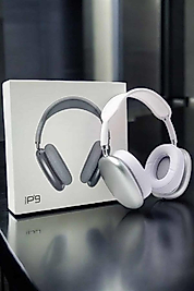 Kulaküstü Bluetooth Kulaklık P9 Air Max 5.0 Mikrofonlu Beyaz UUCZP9KULAKLIKB13
