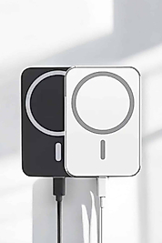 Kablosuz Şarj Aleti Magsafe Araç Içi Manyetik Şarj 15W İOS Uyumlu