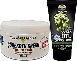 ÇÖREK OTU KREMİ XLWHİTE BÜYÜK 200 ML KREM + IBN-I SİNA ÇÖREK OTU KREMİ 50 ML