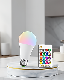 RGB Uzaktan Kumandalı LED Ampul 16 Renk E27 XUCZRGBLAMBA-3