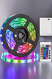 LED Şerit Aydınlatma 10 Metre Kumandalı Renkli UCZ10ŞERİTLED2