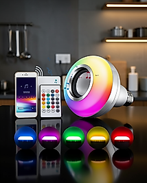 Ampül Görünümlü Rgb Led Hoparlör Bluetooth 3.0 UUCZZZLAMBAHOPARLÖRRR2