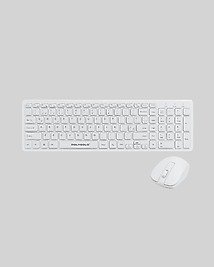 Ergonomik Kablosuz Klavye Mouse Takımı - Tam Boy, Sessiz ve Güvenilir