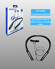Boyun Bantlı Kulaklık Bluetooth 5.0 50 Saat Konuşma Süresi UCZZZ60SAAT