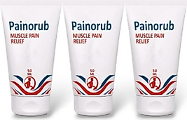 PAİNORUB MUSCLE PAİNN-RELİEF CREAM 50 ML / AĞRI GİDERMEYE YARDIMCI TESKİN KREM 3 ADET