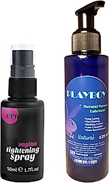 HİNTOHU BAYANLARA ÖZEL VAGİNA CARE SPRAY VAJİ.NA BAKIM SPREY 50 ML + PLAYBOY 125ML LUBRİCANT GEL
