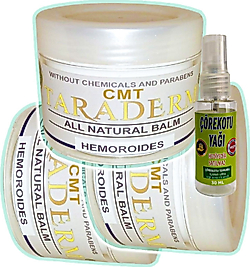 TARADERM KREMİ 100 ML X 3 ADET + ÇÖREK OTU YAĞI 30 ML