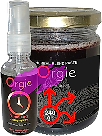 L.ORGİE ERKEKLERE 30 ML ÖZELSPREY + 240 GR MACUN