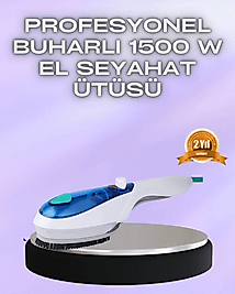 Kompakt Seyahat Tipi Buharlı Ütü Pratik Kırışıklık Açıcı