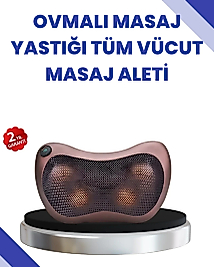 8 Toplu Derin Yoğurma Masaj Yastığı Ev ve Araç Kullanımına Uygun