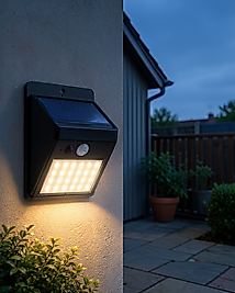 Güneş Enerjili 20 LED Hareket Sensörlü Duvar Lambası XUCZDP53DUVARLAMBASI-7