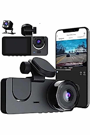 3 Kameralı Araç İçi Kamera 1080P UUCZZZARAÇİÇİKAMERAAAA1