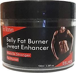 Eelhoe Belly Fatburner Sweat Enhancer Kadınlara Özel Gereksiz İstenmeyen Yağlara Kas Şekillendirme Kremi 100 ml