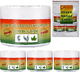 DEVA-DEVAM KREMİ 4 ADET ÇÖREK OTLU ARDIÇ YAĞI VE ÇINAR YAPRAĞI YAĞI ILE GÜÇLENDİRİLMİŞ KREM