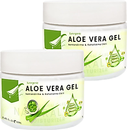 EURORGANİC ALOE VERA GEL 2 ADET CİLDİNİZE BAKIMJELİ 100ML
