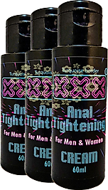 L.XXX BAY BAYAN ANALTİGHTKREMİ 3 ADET CINSEL60 ML