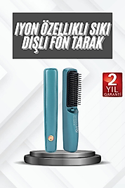 Fön Tarak Yüksek Isı Ayarlı Elektriklenme Karşıtı İyon Özelliği