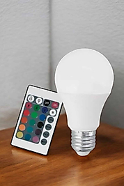 RGB Led Işık Ampul 100 Watt UCZRGBLAMBA2