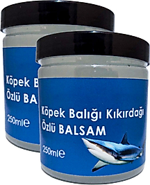 KÖPEK BALIĞI KIKIRDAĞI ÖZLÜ BALSAM A-18 2 ADET 250 ML PAİNCREAM AGRİKREMİ