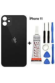 iPhone Uyumlu 11 Arka Cam Batarya Pil Kapağı + Yap