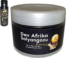 GİANT YÀŞLANMA KARŞITI SALYANGOZKREMİ 100ML DEV AFRİKASALYANGOZU + CARABOA ORGAZMKREM 60 ML