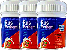 GLEGND BLUE 3 ADET X 50 ML TÜYLERE KREM RUSS MERHEMİ