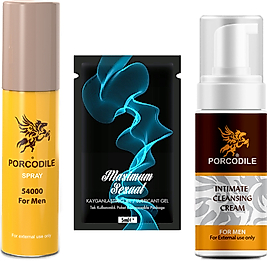 MAXİMUM SEXUAL PORCODİLE FOR MEN SPREY PORCODİLE KREM
