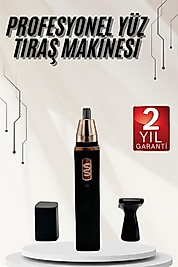 Kulak Burun Tıraş Makinesi 3 Başlıklı Şarjlı UUCZZZRD3138TIRAŞŞMMMMM1