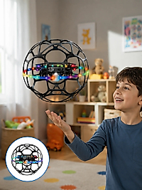 El Sensörlü Uçan Top Drone Çocuklar İçin LED Işıklı Eğlence Oyuncağı
