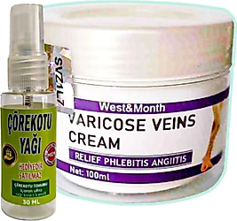 SÜPER WEST & MONTH VARCSE VNİS BAKIM KREMİ 100 ML + ÇÖREK OTU YAĞI 30 ML