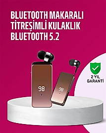 Yaka Klipsli Kablosuz Kulaklık – Eller Serbest Konforuyla Günlük Yaşama Uyum Sağlar